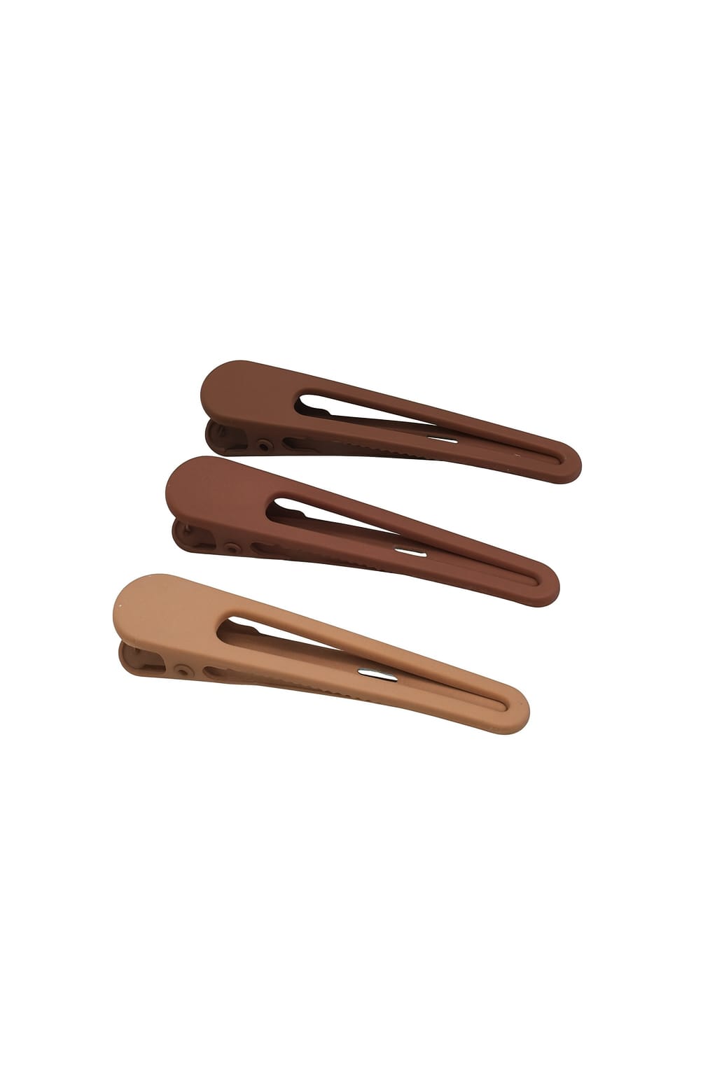 Metal Concord Hair clips - Natural Straight