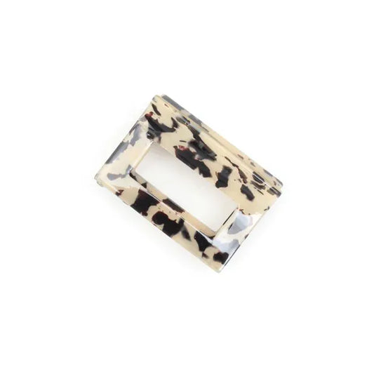 Tortoiseshell Hair clip - Medium, Cut Out Style